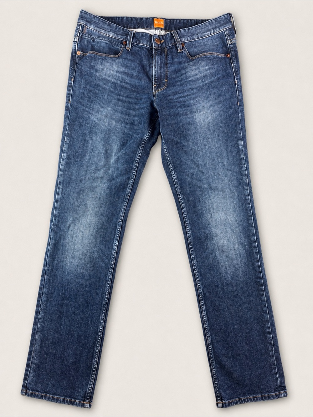 Hugo BOSS Orange Straight Slim Jeans 35x34